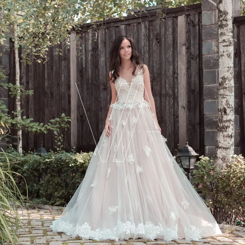 Wedding dress JH 506, colour пудра — photo 1