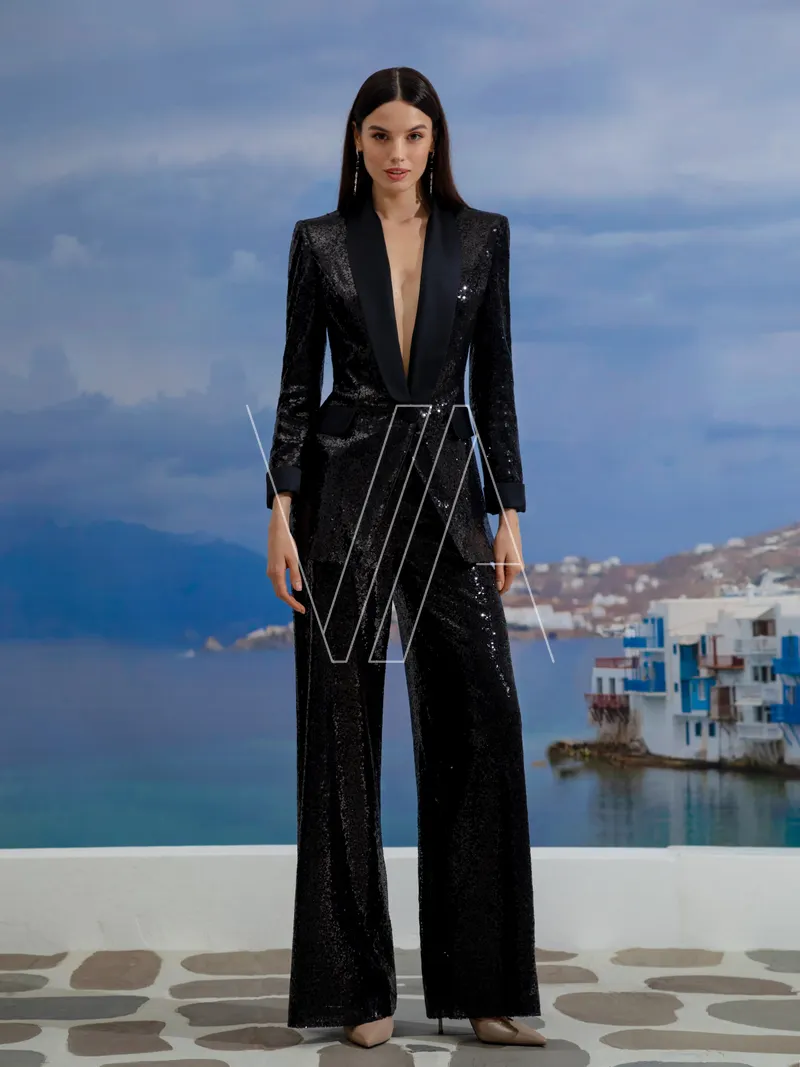 Trouser suit Malia 21-174, colour чёрный — photo 1