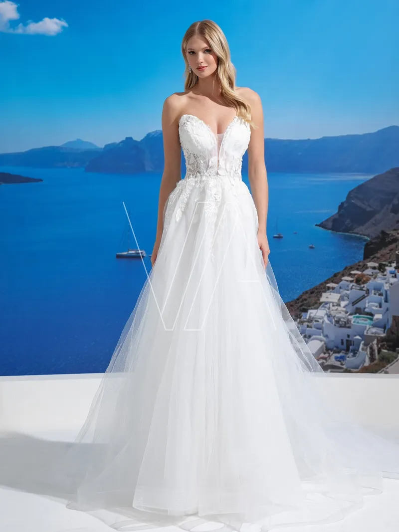 Wedding dress MiaVita 1030, colour айвори — photo 1