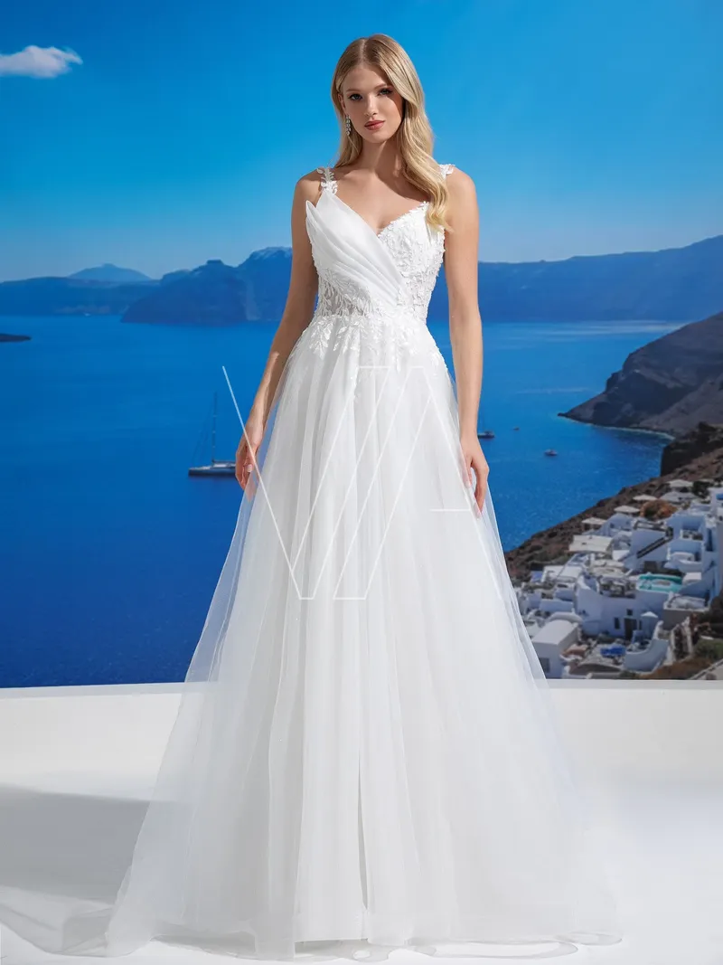Wedding dress MiaVita 1055, colour айвори — photo 1