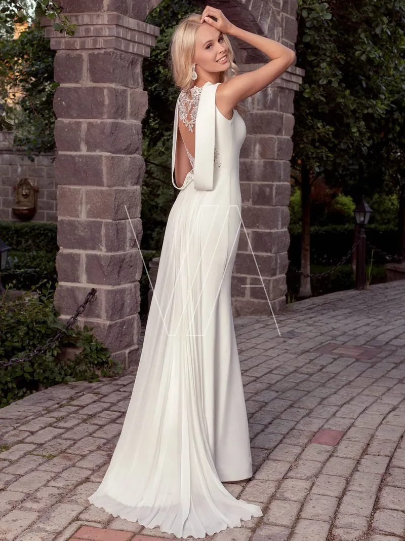 Wedding dress T-52622, colour белый — photo 1