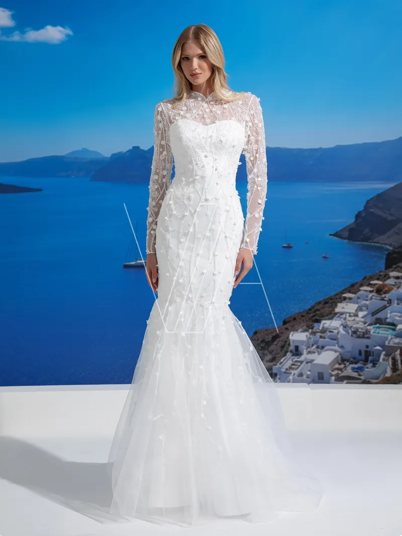 Wedding dress Vita 562, colour айвори — photo 1