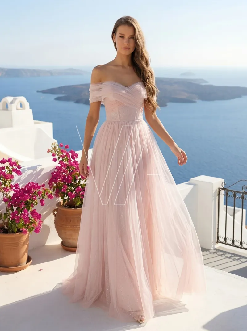 Prom dress Vita 577, colour пудра — photo 1