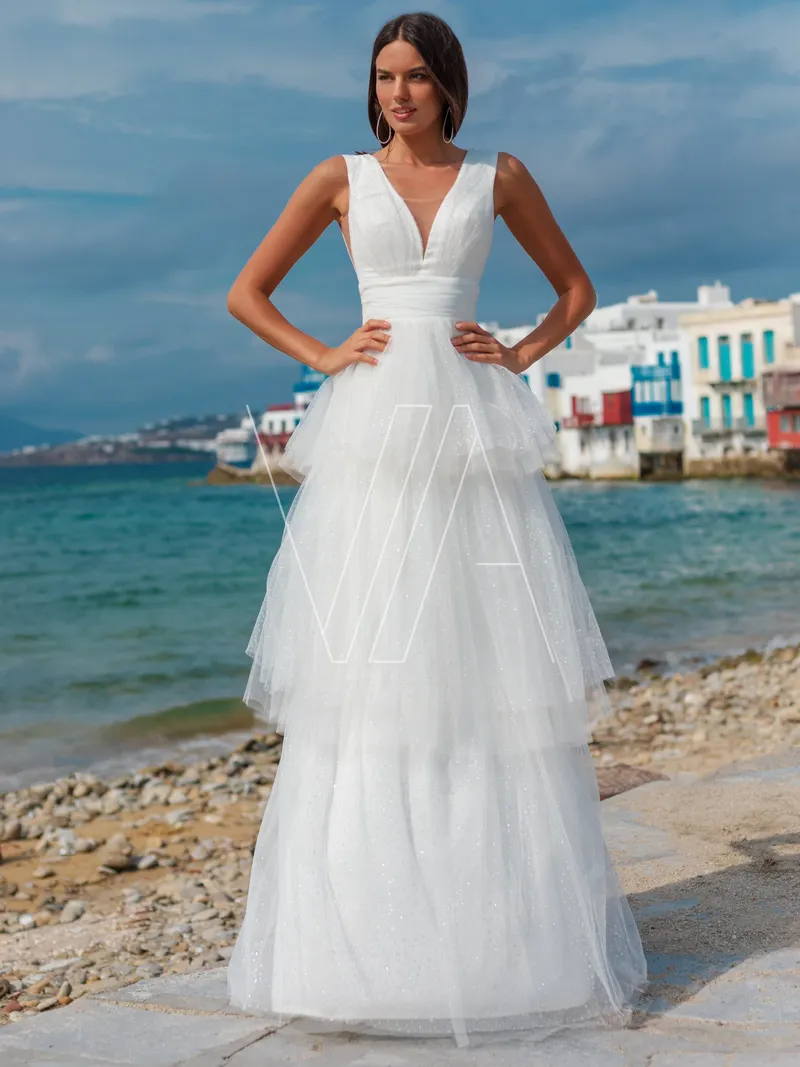 Wedding dress Vittoria 4873, colour белый — photo 1
