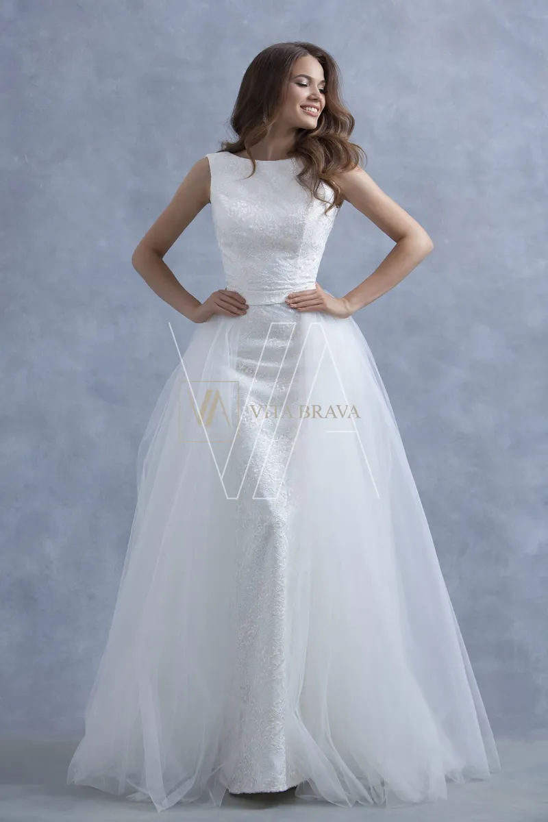 Wedding dress Vittoria 8004, colour белый — photo 1